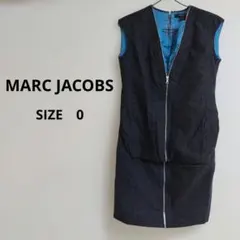 ㉚MARC JACOBS バックフルジップ ワンピース　サイズ0のサムネイル