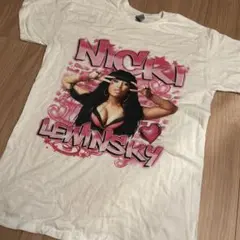 Nicki Lewinsky フォトプリント Tシャツ 古着