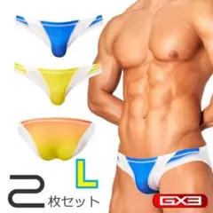 GX3 SPLASH GLOSS グラデーション ビキニパンツ Lサイズ 2枚