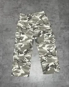 迷彩カーゴパンツ xl