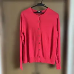 UNIQLO レッド カーディガン XL