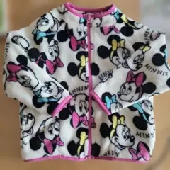 ミニーマウス フリースジャケット 100cm