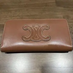 CELINE トリオンフ ラウンドファスナー 長財布 - メルカリ