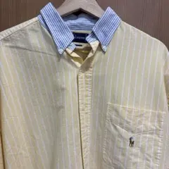 90年代ラルフローレンTHEBIGSHIRTビッグシャツサイズM長袖