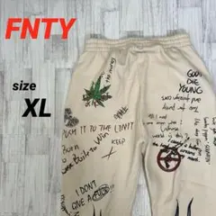 Flying FLAME PANTS CREAM スウェット パンツ