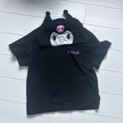 クロミ フード付きパーカー ブラック L