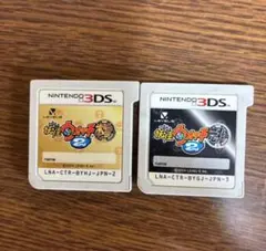 3DS 妖怪ウォッチ2 元祖 本家 ソフトのみ 2本セット