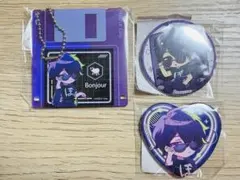 ドズル社 ぼんじゅうる キーホルダー 缶バッジ