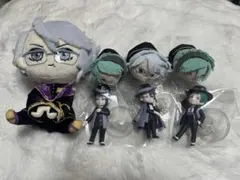 ツイステ　オクタヴィネル　ツムツム　フィギュア　マスコット　缶バッチ