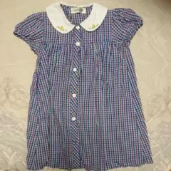 アートレター チェックワンピ