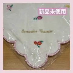 新品✨Samantha Thavasa サマンサタバサ ハンカチ 花柄 ホワイトのサムネイル