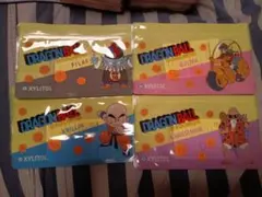 ☆ロッテ　キシリトール☆ロッテオリジナルドラゴンボールジッパーバック4枚セット