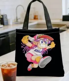 アラレちゃん 両面プリントトートバッグ　35✕40　匿名配送