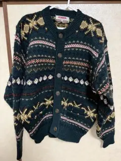 【希少】McGREGOR マックレガー ヴィンテージ ニットカーディガン L