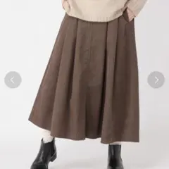 studio CLIP ★ 綾コールタックスカート