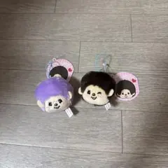 Monchhichi ぬいぐるみ マスコット 2体セット
