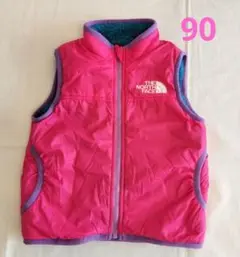 90☆キッズ ダウンベスト☆THENORTHFACE