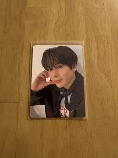 なにわ男子 長尾謙杜 アシンメトリー ソロトレカ