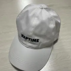 Naptime CAP 帽子 総柄　ホワイト　2025SS NAPTIME CAP 総柄 ホワイト - メルカリ