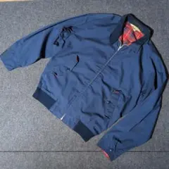 ビンテージ 日本製 ネイビー ブルゾン