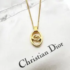 3170-2 極美品✨　Dior　ネックレス　CD ロゴ　希少　刻印のサムネイル