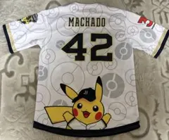 オリックスバファローズ　マチャド　ポケモンコラボ　ピカチュウユニフォームLサイズ