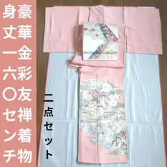 単衣 小紋 フルセット 夏着物 絽 紗 トールサイズ 蝶ひらり G6 - メルカリ