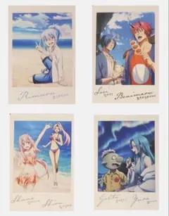 転生したらスライムだった件蒼海の涙編　映画　入場者特典 フォト風カード ４枚