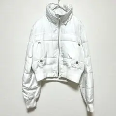 GALFIT ギャルフィット【L】ショート丈 中綿ジャケット ホワイト