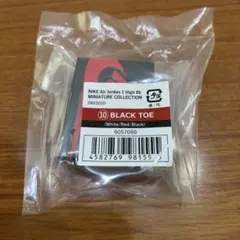 NIKE Air Jordan 1 ミニチュア BLACK TOE