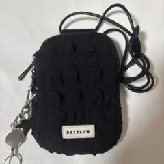 BAYFLOW クシュクシュデザイン スマホショルダーバッグ