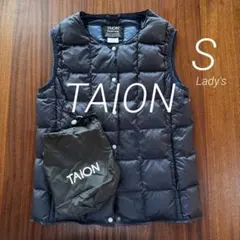 TAION キルティング ダウン ベスト ネイビー SIZE：XL□W0911 - メルカリ