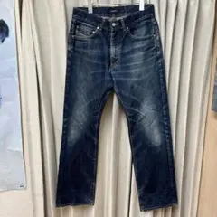 TOMMY デニムパンツ S バックプリント　y2k 平成　古着　鬼ヒゲ　トミーのサムネイル
