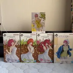 五等分の花嫁 一番くじ フィギュア 5種セット