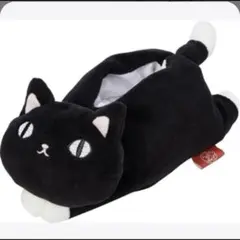 猫3兄弟 マグネットポケットティッシュカバーkuro 黒猫　ネコ