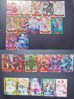 黒ウィズ/白猫 アーモンドピーク カード 24枚