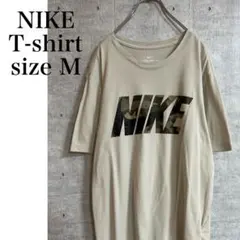 NIKE ドライフィット　半袖Tシャツ グレー　サイズM 迷彩ロゴT