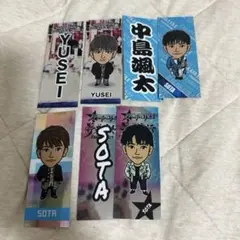 FANTASTICS 中島颯太 八木勇征 千社札 セット