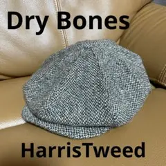 Dry Bones × Harris Tweed ウールキャスケット キャップ