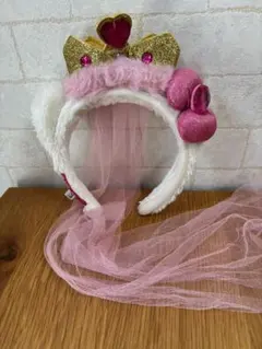 USJ カチューシャ キティ　ピーチ姫