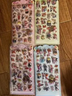 m*a様 ズートピア ぷっくりシール