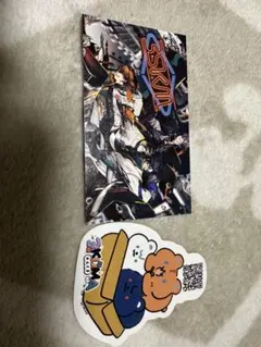 AGF2025 来場者特典 3SKM カード ステッカー 2点