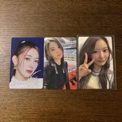 LESSERAFIM 宮脇咲良 トレカ3枚セット