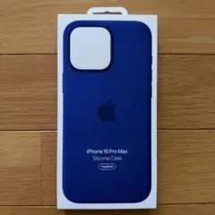 iPhone 16 Pro Max シリコーンケース ウルトラマリン