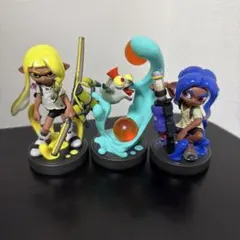 スプラトゥーンamiibo 3個セット インクリング オクトリング コジャケ