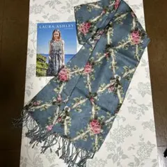 ローラアシュレイ ＊ 大判 ストールのサムネイル