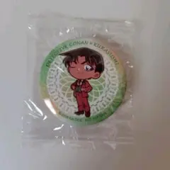 くら寿司 × 名探偵コナン　ビッくらポン　缶バッチ1個　服部平次