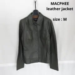 レザーブルゾン 本革