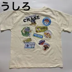 新品タグ付き パウパトロール 半袖Tシャツ　120 生成り　クリーム色　男女兼用のサムネイル