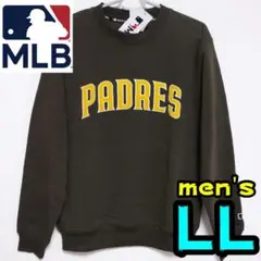 【新品】パドレス　スウェット　トレーナー　LL　メンズ　MLB公式　SD　裏起毛
